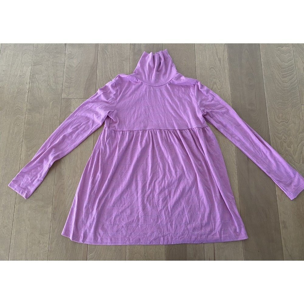 3/$15 SALE -Women’s Juniors Long Sleeve Blouse, Turtleneck Xhilaration, L(10/12)